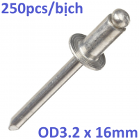 Rivet Nhôm OD3.2x16mm (250pcs)