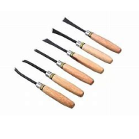 Đục gỗ cầm tay 1/4&quot; bộ 6 cây Stanley STHT16120-8