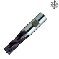 Mũi phay phá YG1 6me HSSCo8 có phủ TiCN 40xC32