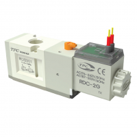 Van Điện Từ Khí Nén Solenoid 3/2 2 Coil PT1/8Inch TPC RDS301-2G-01A