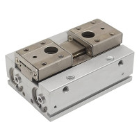 Xi Lanh Khí Nén Kẹp Ø8 SMC Tác Động Kép MHF2-8D2R