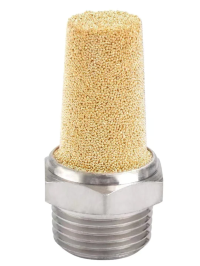 Giảm Thanh Khí Nén Đồng Ren Ngoài PT 3/8&quot; Airtac BSL-03