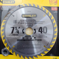 Lưỡi cưa gỗ Stanley 184mm x 40T