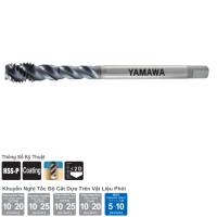 Mũi Taro Xoắn P2 M4x0.5 YAMAWA 1101101043