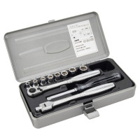 Bộ Đầu Khẩu Và Cần Siết Lực 11 Chi Tiết - 1/4inch TONE 1850
