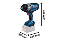 Máy Bắt Ốc Pin GDS 18V-1000 (SOLO) Bosch 06019J83L1