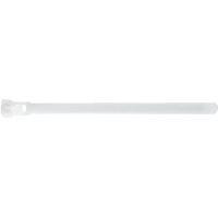 Dây Rút Nhựa Tháo Được Màu Trắng KST 370 x 7.6 mm KR-370H  (100 Sợi/Bịch)