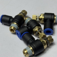 Van Tiết Lưu Khí Nén Phi 6 mm Ren Ngoài 1/8&quot; CDC MSC 0601