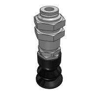 Bộ Nấm Hút Chân Không Và Giá Đỡ, Cao Su Nitrile - NBR, O.D 15 mm, Pisco VPMA15LBN-4J