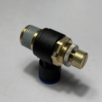 Van Tiết Lưu Khí Nén Phi 10 mm Ren Ngoài 3/8&quot; CDC MSC 1003