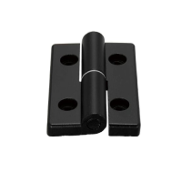 Bản Lề Tháo Rời Phải Nhôm Hợp Kim Sơn Tĩnh Điện Màu Đen (HHPNRK-B8) L 80 mm