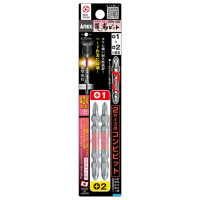 Vỉ 2 Mũi Vít 2 Đầu Bake 1 mm, 2mm x 65mm ANEX ARPM-1265
