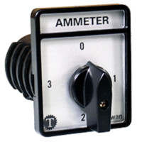 Công Tắc Chuyển Mạch Ampe Taiwan Meters (4 vị trí, 3P4W) 64x79