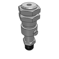 Bộ Nấm Hút Chân Không Và Giá Đỡ, Cao Su Nitrile (NBR), O.D 10 mm, Pisco VPC10-10RN-M6