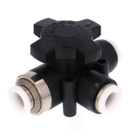 Van Chuyển Hướng Khí Nén Ba Ngã Pisco HBV3/8-3/8