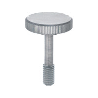 Knurled Large Flat Head