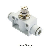 Van Tiết Lưu Khí Nén Thẳng OD 6 mm CDC MSF 06