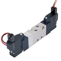 Van Điện Từ Solenoid Pisco SVB15P-SW-A100 (5 Cổng 3 Vị Trí, Pressure Center, AC100V, Series 15)