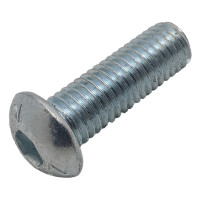 Lục Giác Chìm Mo Thép Mạ Kẽm Trắng Cr3+ GR 8 UNC #10-24 x 1/2