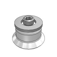 Bộ Nấm Hút Chân Không Có Vít Ren, Silicone, O.D 20 mm, Pisco VP20RS-M6