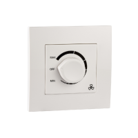 Bộ Công Tắc Điều Chỉnh Tốc Độ Quạt Màu Trắng Schneider Kb31Rf250_We