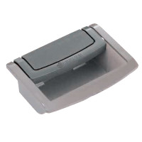 Tay Nắm Cửa Âm Nhựa Màu Đen L 180 mm (UWAUNJ180)