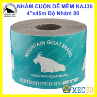 Nhám Cuộn Dê Mềm MOUNTAIN GOAT KAJ35 4&quot;x45m Độ Nhám 80