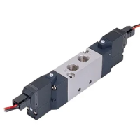 Van Điện Từ Solenoid Pisco SVB18D-LBH-A100 (5 Cổng 2 Vị Trí, Double Solenoid, AC100V, Series 18)