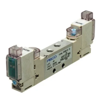Van Điện Từ Solenoid Pisco SVB10D-SW-D24 (5 Cổng 2 Vị Trí, Double Solenoid, DC24V, Series 10)
