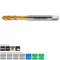 Mũi Taro Xoắn P2 M2.5x0.45 YAMAWA VSAPQ2.5F