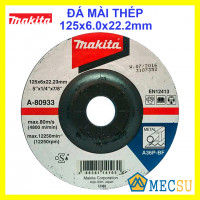 Đá Mài Thép Makita 125x6x22.23mm A-80933