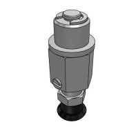 Bộ Nấm Hút Chân Không Và Giá Đỡ, Silicone Dẫn Điện, O.D 15 mm, Pisco VPF15RSE