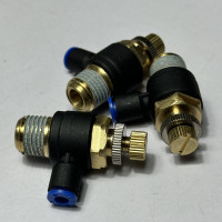 Van Tiết Lưu Khí Nén Phi 4 mm Ren Ngoài 1/4&quot; CDC MSC 0402