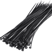 Dây Rút Nhựa Màu Đen KST 160 x 4.6 mm K-160S-B (100 Sợi/Bịch)