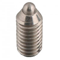 Vít Nhún Lò Xo Ngắn Inox 304 Mũi Nhựa POM (Tải Siêu Nhẹ) SPRY10