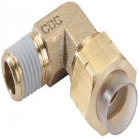 Đầu Nối Khí Cong Ren Ngoài - Đồng CDC CL10x8-02
