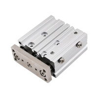 Xi Lanh Khí Nén Dẫn Hướng Ø20x50 SMC Tác Động Kép MGPM20-50Z