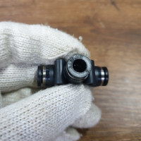 Đầu Nối Khí Chữ T Phi 6 mm Đen Airtac PE6D