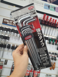 Bộ Cây Vặn Lục Giác Đầu Bi 9 Chi Tiết TONE BL900