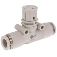 Van Tiết Lưu Khí Nén Loại Khóa Đẩy Có Hiển Thị Chỉ Số Pisco JSGU8W