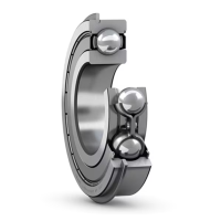 Vòng Bi Cầu Rãnh Sâu SKF 6201-2ZNR (12x32x10) Nắp Chắn Thép (Hai Bên)