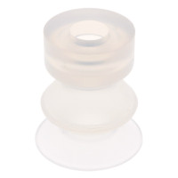 Đầu Nấm Hút Chân Không Dạng Lò Xo, Silicone, O.D 15 mm, Pisco VP15LBS