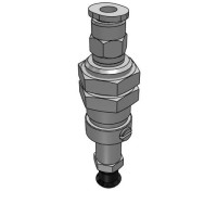 Bộ Nấm Hút Chân Không Và Giá Đỡ, Cao Su Nitrile (NBR), O.D 8 mm, Pisco VPC8-10RN-4J