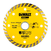 Lưỡi Cắt Kim Cương 105 X 20 X 7mm Mpp Turbo Dewalt DW4724-B1