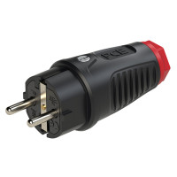 Phích cắm bằng nhựa PCE chịu va đập 16A-250V-2P+E-IP54