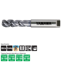 Mũi taro xoắn P4 M10x1.25 YAMAWA HFAHSS010N