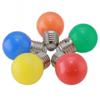 Bóng LED Bulb Rạng Đông A45R/1W (Ø45x69) màu đỏ