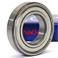 Vòng Bi Cầu Rãnh Sâu Nachi 6000ZZECM (10x26x8mm) Hai Nắp Thép