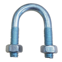 Cùm U Thép Mạ Kẽm UNC 1/4 x 1.1/4 (Gồm 2 Tán)