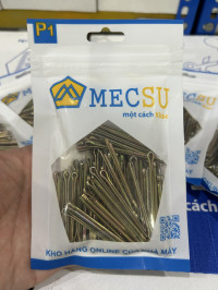 Chốt Chẻ Thép Mạ Kẽm 7 Màu (Chốt Bi) D3x50mm (100Cái/Bịch)